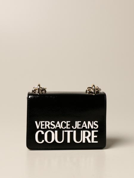 versace jeans couture logo shoulder bag