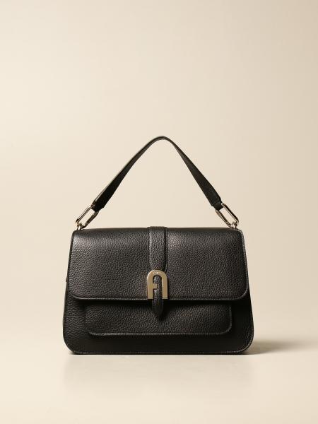 sofia medium shoulder bag black