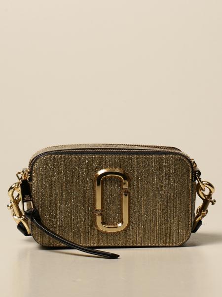 MARC JACOBS: The Snapshot Love glitter bag - Gold | Marc Jacobs ...