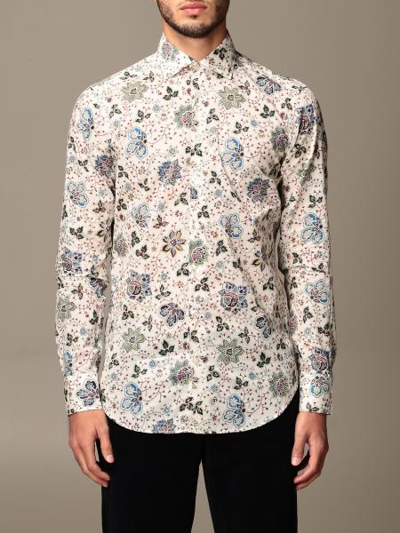Camicia Etro in cotone a fantasia floreale