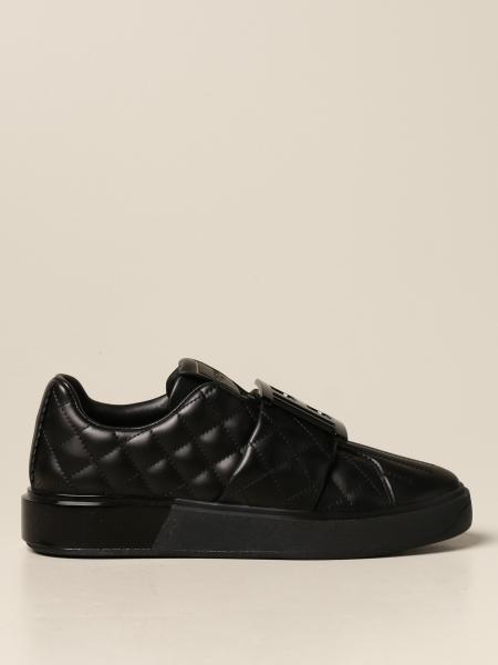 BALMAIN: sneakers for woman - Black | Balmain sneakers UN0C543LQSC ...