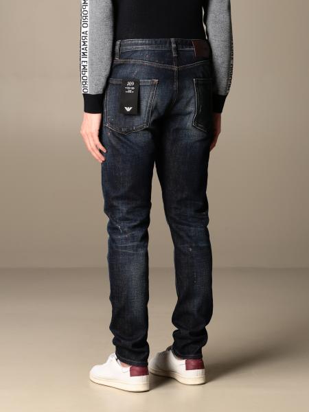 Emporio Armani Outlet: jeans in used 