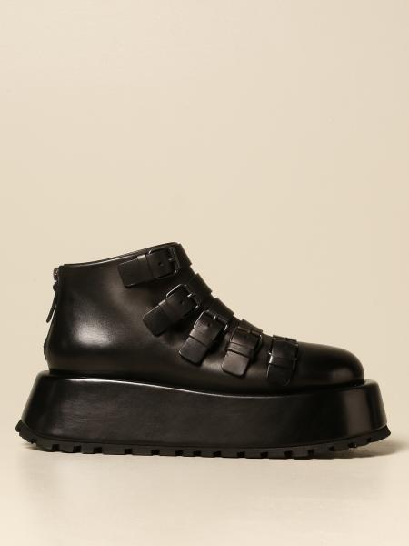 Marsèll: Marsèll Campana ankle boot in calfskin with buckles