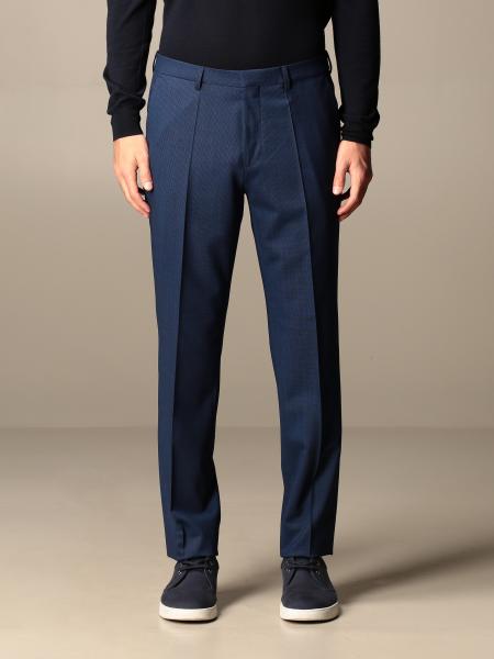 Hugo Outlet: pants for man - Blue | Hugo pants 1022889501 online on ...
