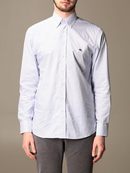 Camicia Etro in cotone con logo