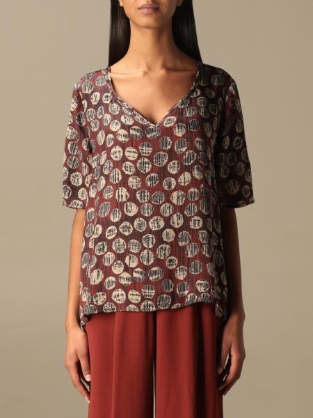 rust v neck sweater