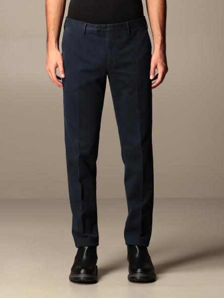 PT TORINO: Pt classic trousers with regular waist - Blue | Pt