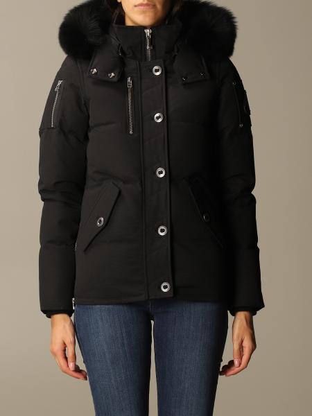MOOSE KNUCKLES: jacket for women - Black | Moose Knuckles jacket ...