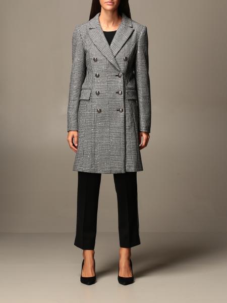 LIU JO: coat for woman - | Liu Jo coat WF0492T4611 online on GIGLIO.COM