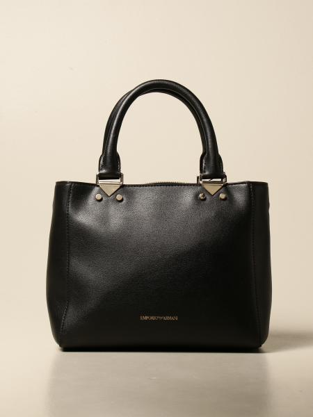 Emporio Armani Outlet: handbag for woman - Black | Emporio Armani ...