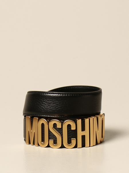 Aja tuin Bedrijf Moschino Couture Outlet: belt for woman - Black | Moschino Couture belt  8024 8003 online on GIGLIO.COM