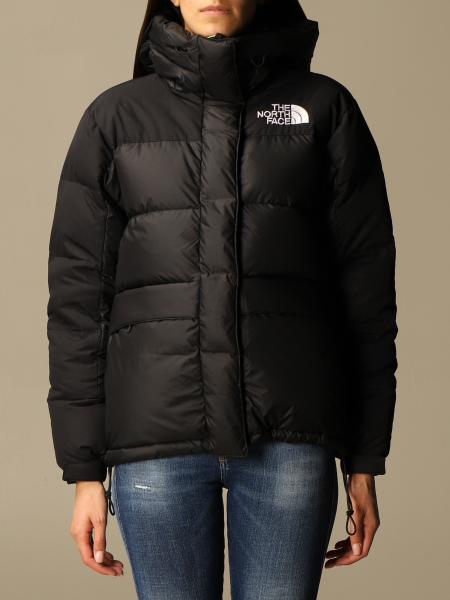 THE NORTH FACE: down jacket in bicolor nylon - Black | The North Face ...
