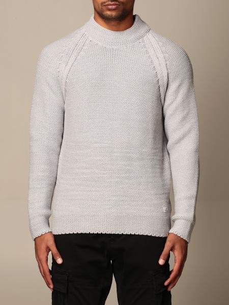 C.P. COMPANY: Crewneck sweater basic - Grey | C.p. Company sweater ...