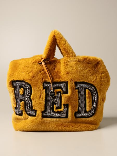 red v purse