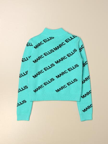 MARC ELLIS: Maglia a girocollo con logo all over - Turchese | Maglia Marc  Ellis JMEJSW5746 GIGLIO.COM