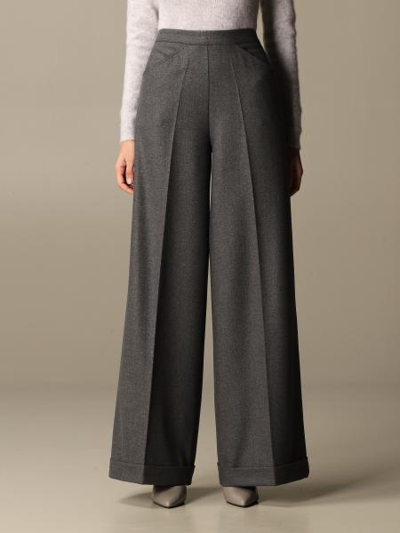 D.exterior: Pantalone ampio D.exterior di flanella