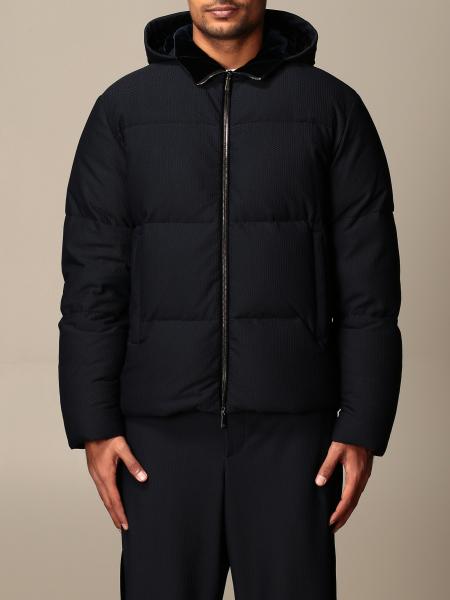 Piumino Giorgio Armani in tessuto groffato