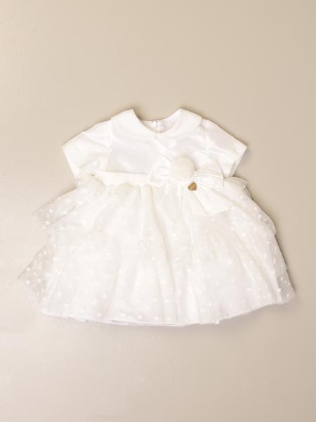 Le Bebé: Abito Le Bebé in misto cotone e tulle a pois