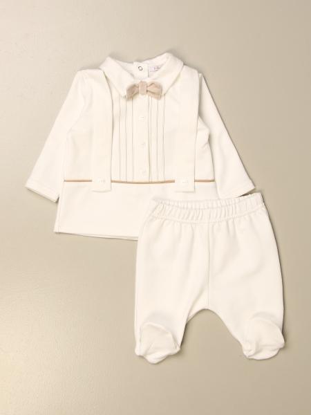 Le Bebé: Completo maglia + pantalone Le Bebè con fiocco