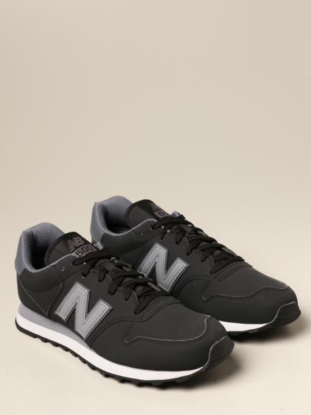 NEW BALANCE：スニーカー メンズ - ブラック | GIGLIO.COMオンラインのNew Balance スニーカー GM500LA1