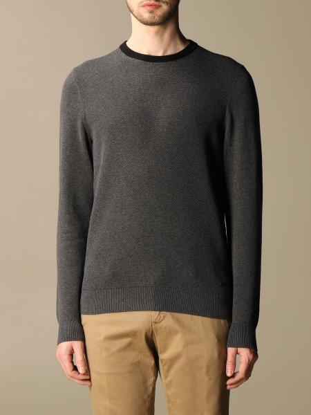 boss jumper grey