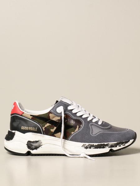 Golden goose camo hot sale running sneakers