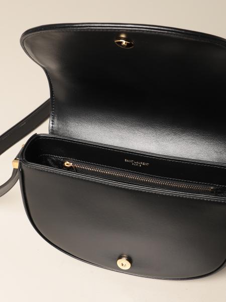 saint laurent genuine leather crossbody bags