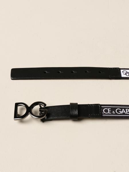 DOLCE & GABBANA: ベルト ボーイ - ブラック | ベルト Dolce & Gabbana EC0060 AN551 GIGLIO.COM