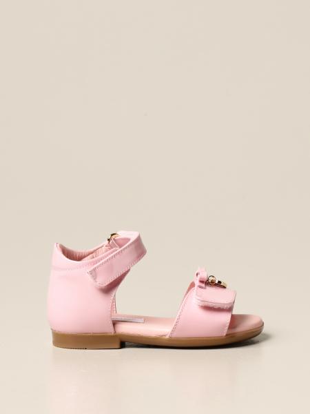 Dolce & Gabbana flat sandals in patent leather