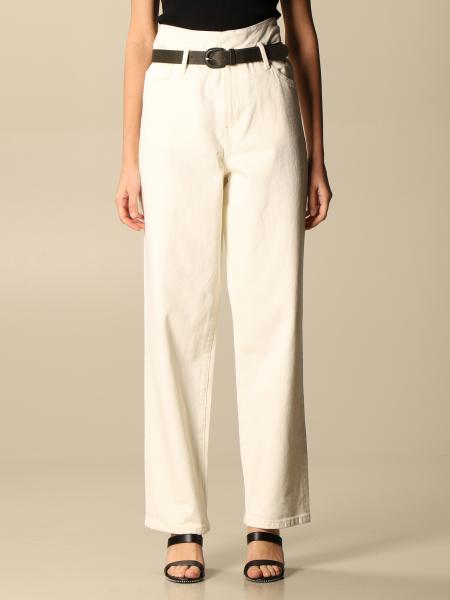 Les Coyotes De Paris: Les Coyotes De Paris wide jeans in cotton