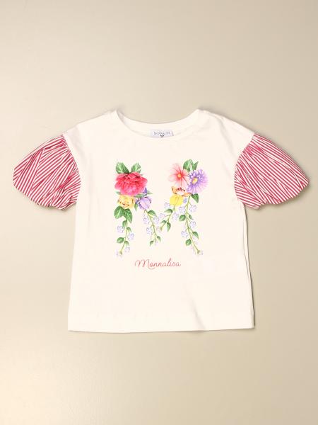 Monnalisa T-shirt with floral print
