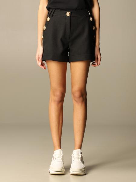 balmain biker shorts