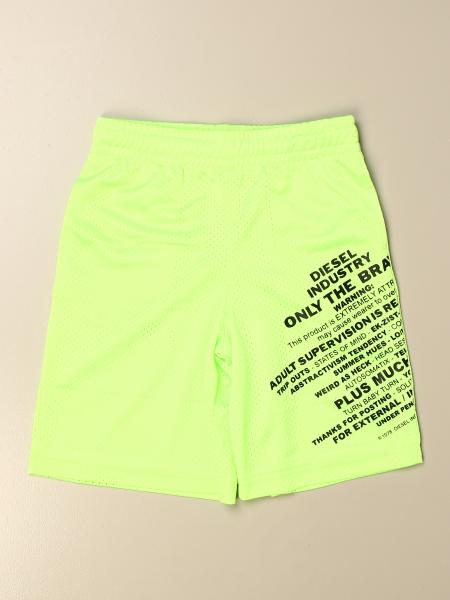 Diesel shorts in cotton with prints