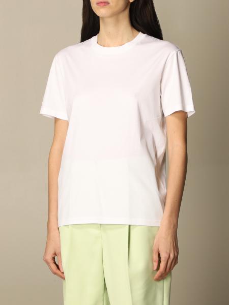 JIL SANDER: t-shirt for women - White | Jil Sander t-shirt JSPS705002 ...