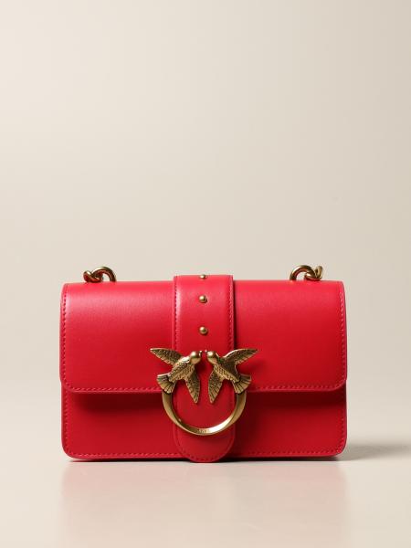 Love Mini Icon Simply Pinko bag in leather