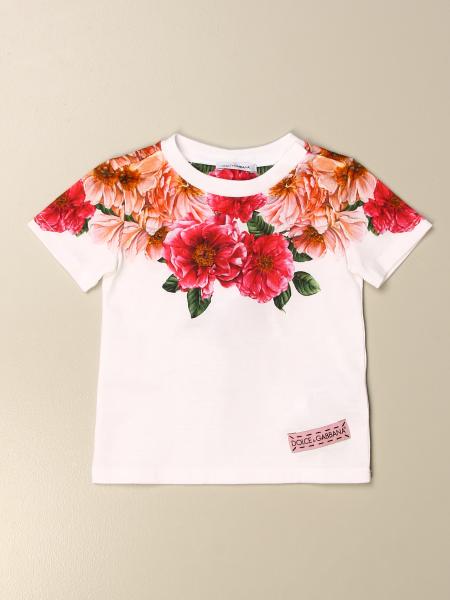 Dolce & Gabbana cotton t-shirt with floral print