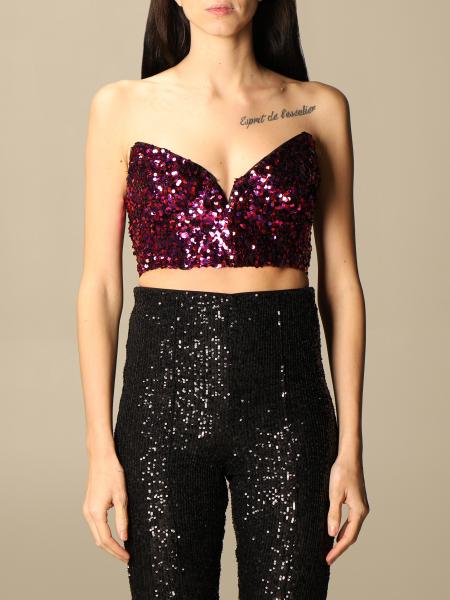 For Love & Lemons: For Love & Lemons sequined bodice