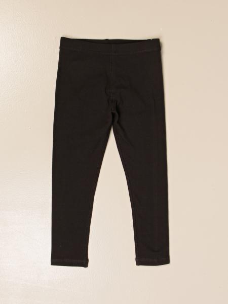 BURBERRY: leggings with logo band - Black | Burberry pants 8011007 ...