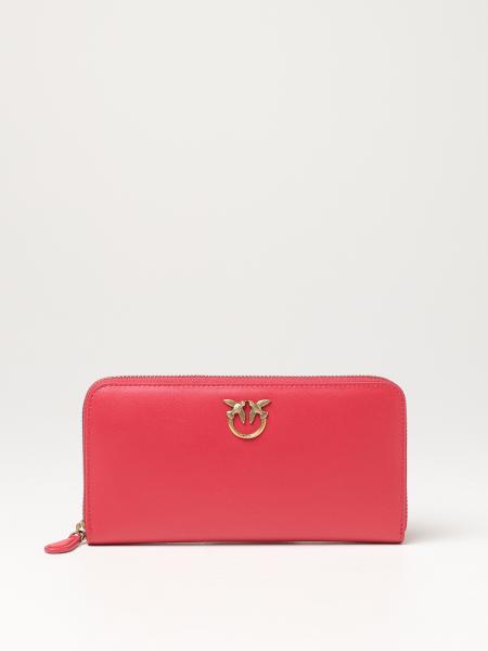 PINKO: Portafoglio Ryder Simply in pelle - Rosso | Portafoglio Pinko  1P229H-Y6XT GIGLIO.COM