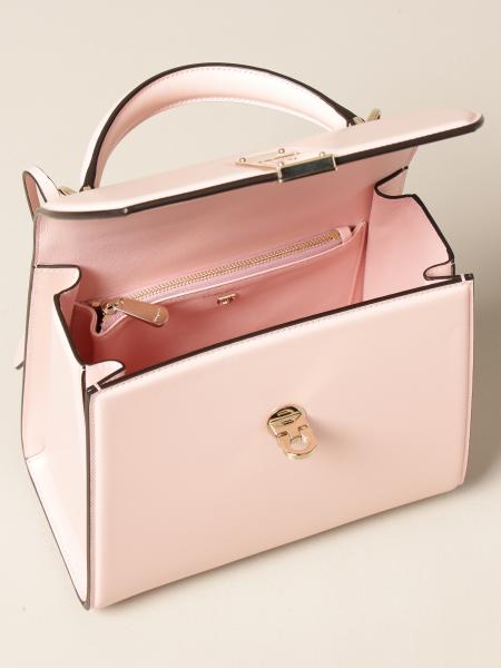 SALVATORE FERRAGAMO: Boxyz leather handbag - Pink 