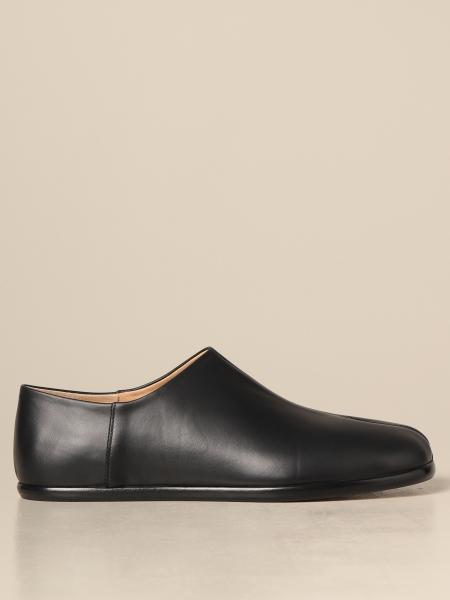 MAISON MARGIELA: Tabi leather loafer - Black | Loafers Maison 