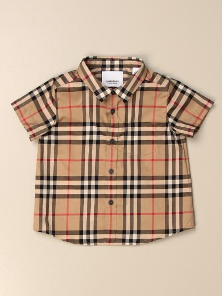 burberry shirt kids gold