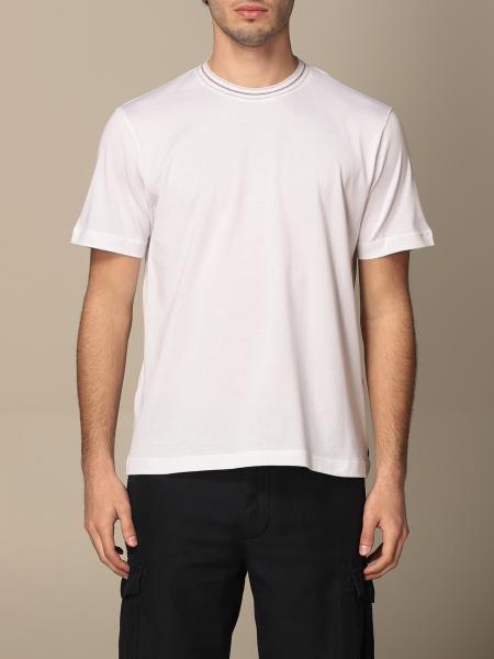 Eleventy T Shirt In Basic Cotton White Eleventy T Shirt Tes0c173c75tshc10 Online On Gigliocom 