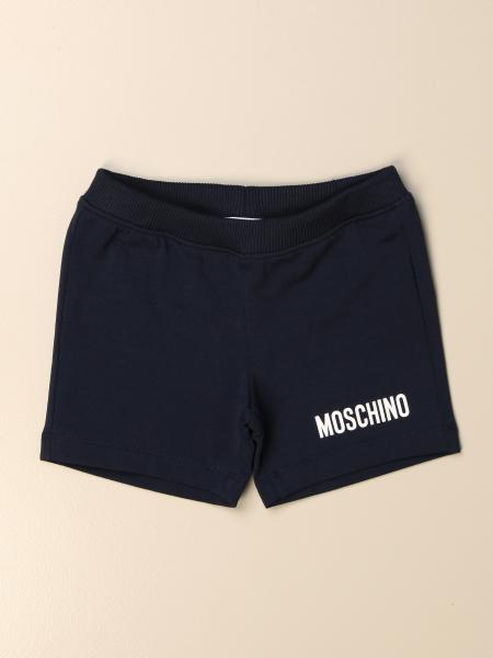 Moschino Baby jogging shorts with mini teddy