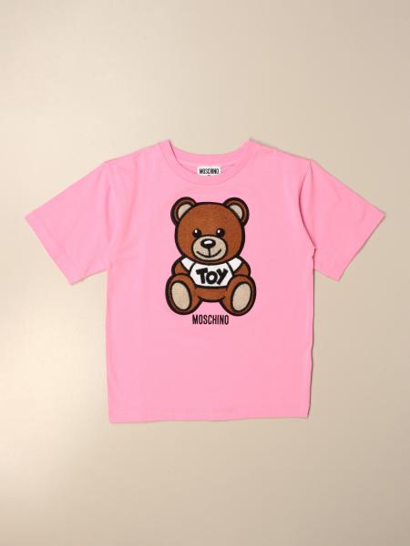 moschino pink bear t shirt