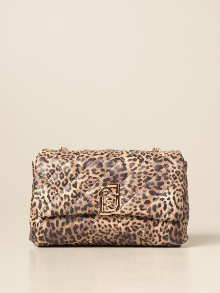 dutje Pygmalion pil LIU JO: bag in animalier quilted synthetic leather - Black | Liu Jo  crossbody bags AA1341E0141 online on GIGLIO.COM