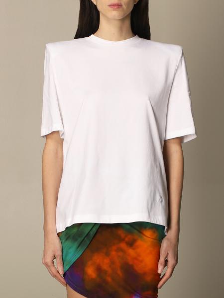the attico shoulder pad t shirt