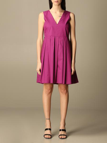 violet dress short