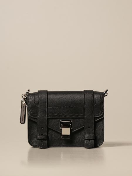 PROENZA SCHOULER: Ps1 mini bag in real leather - Black | Proenza ...