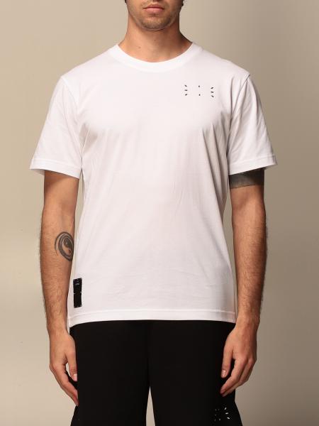 MCQ: Ic-0 by cotton t-shirt with logo - White | Mcq t-shirt 647244RQR21 ...